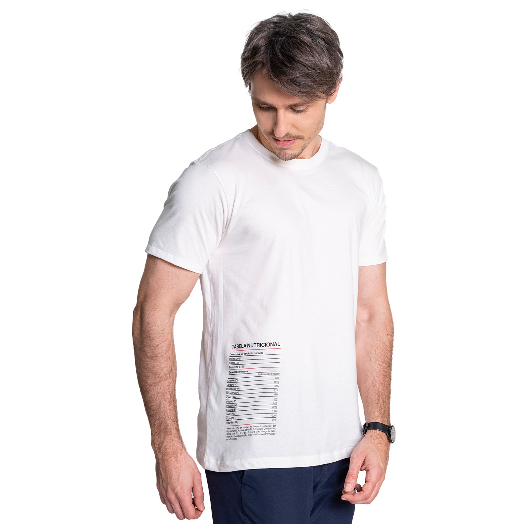 Camiseta Tabela Nutricional