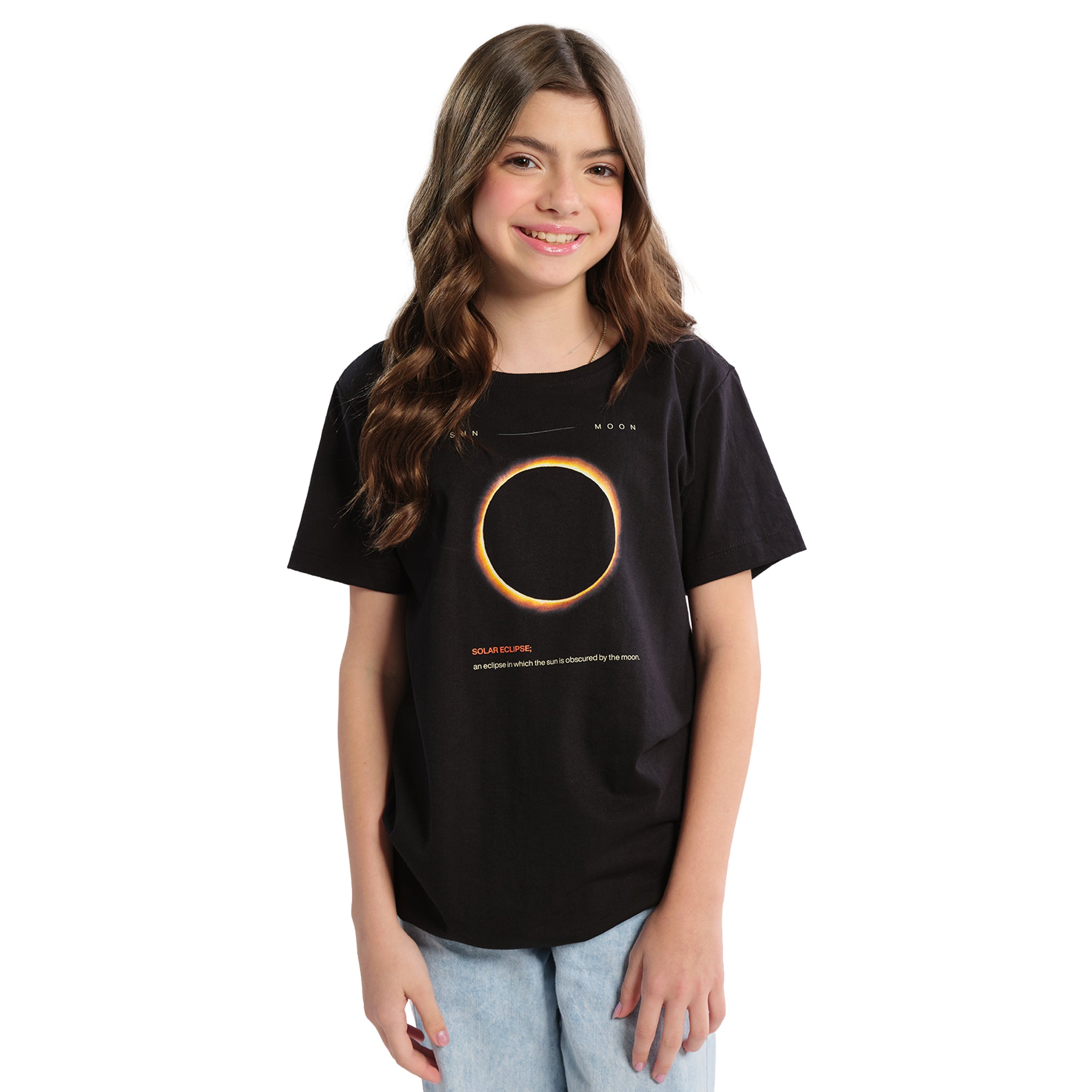 Camiseta Infantil Eclipse Solar