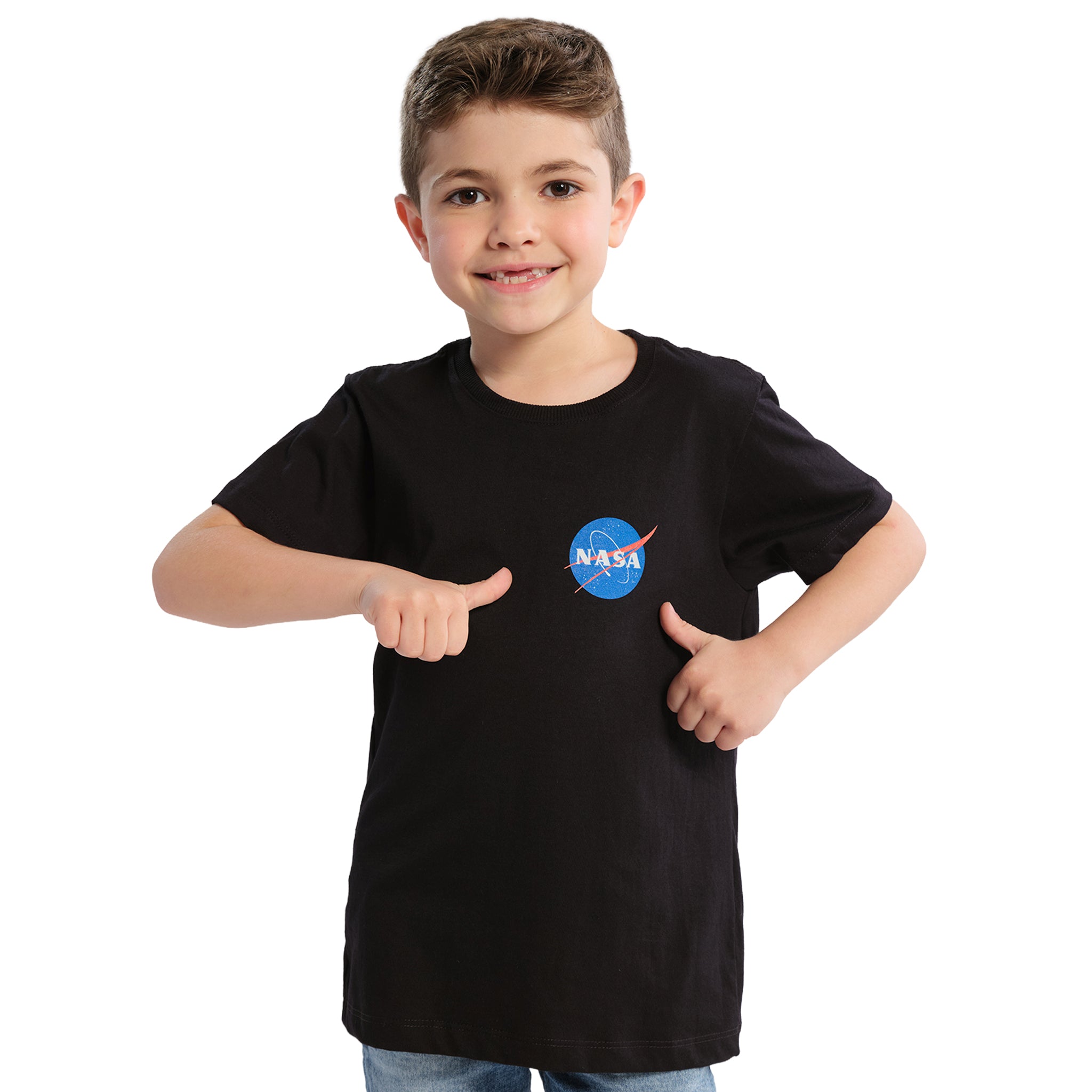 Camiseta Infantil Tema da NASA - Insignia
