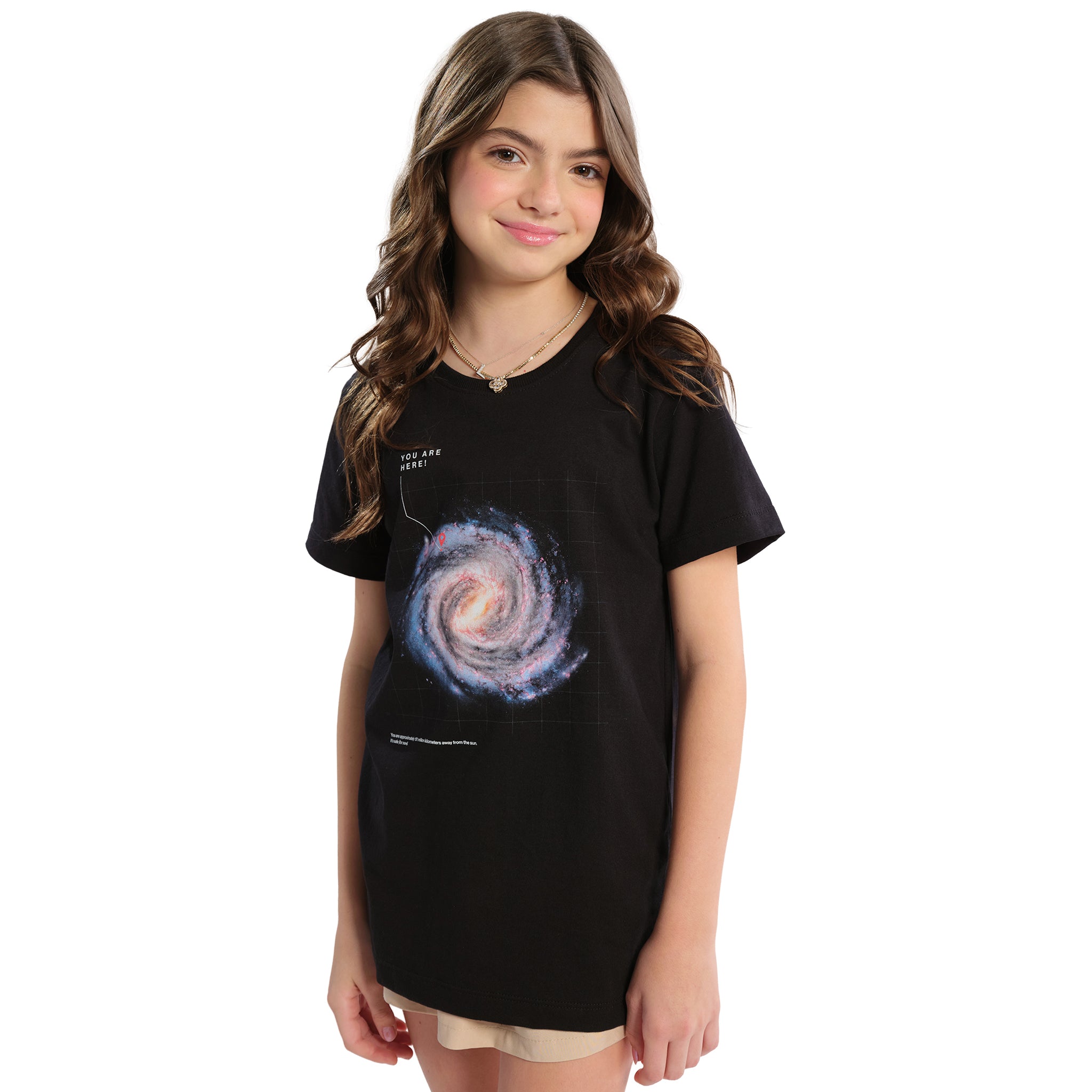 Camiseta Infantil You Are Here