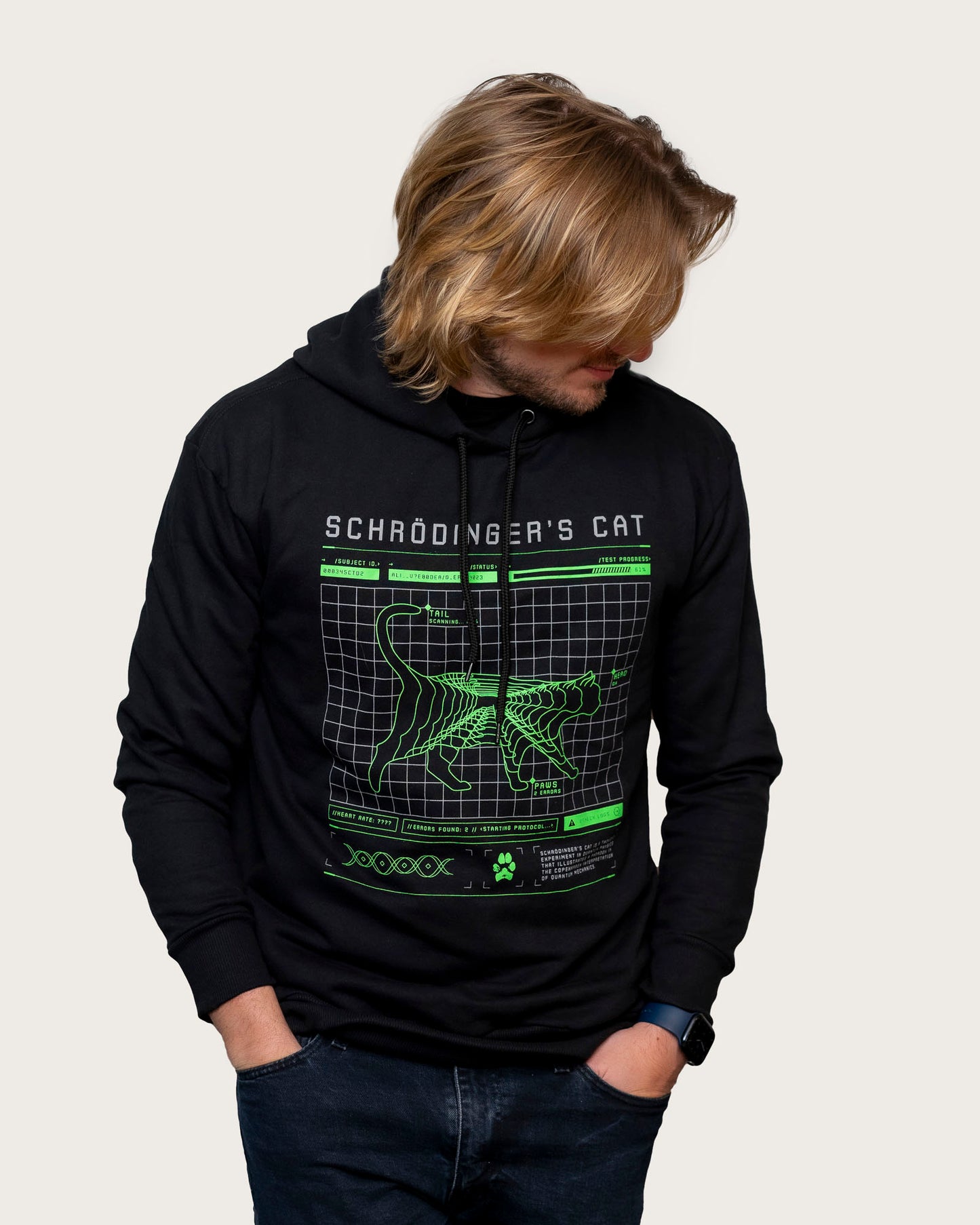 Moletom Gato de Schrödinger