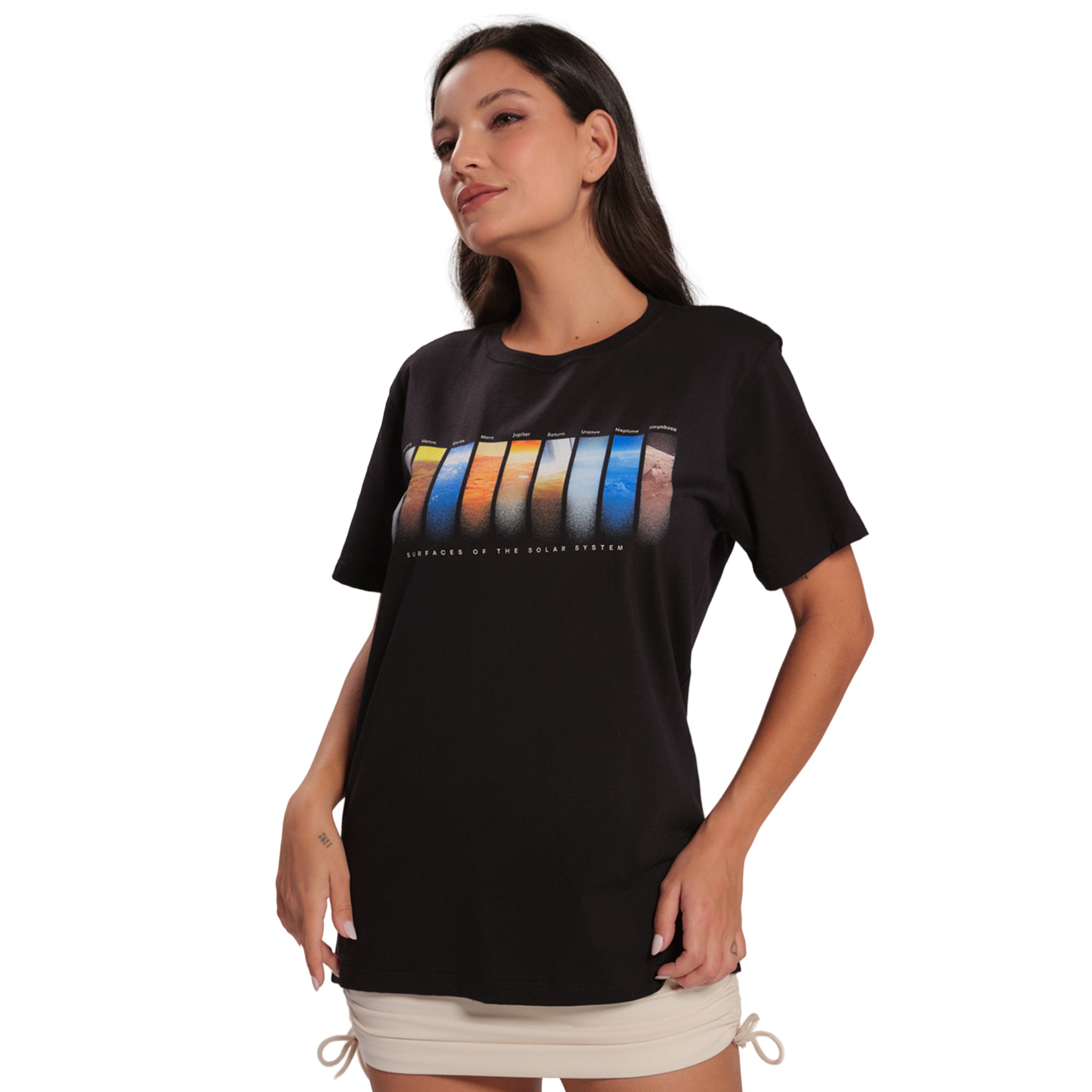 Camiseta Superfícies do Sistema Solar