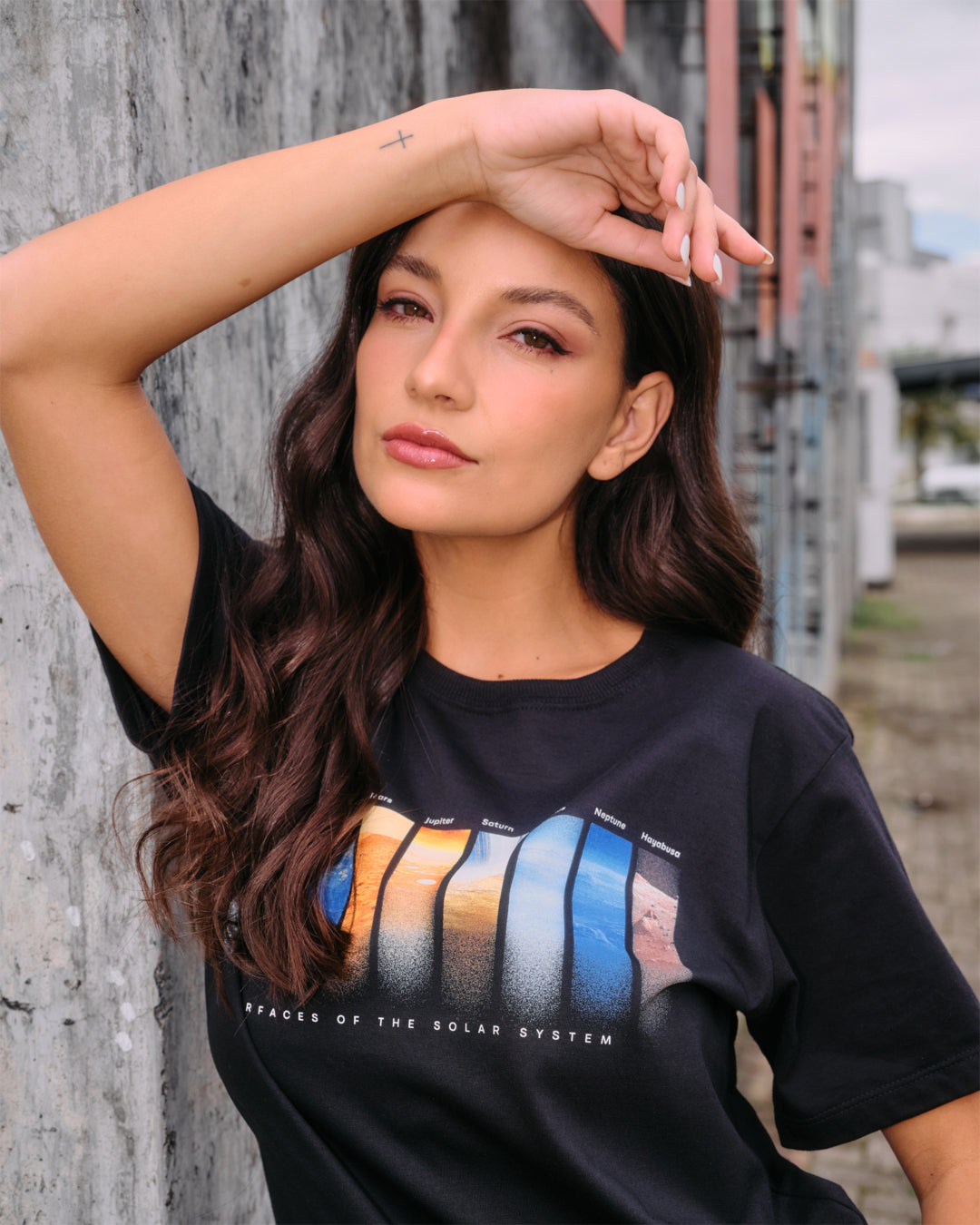 Camiseta Superfícies do Sistema Solar