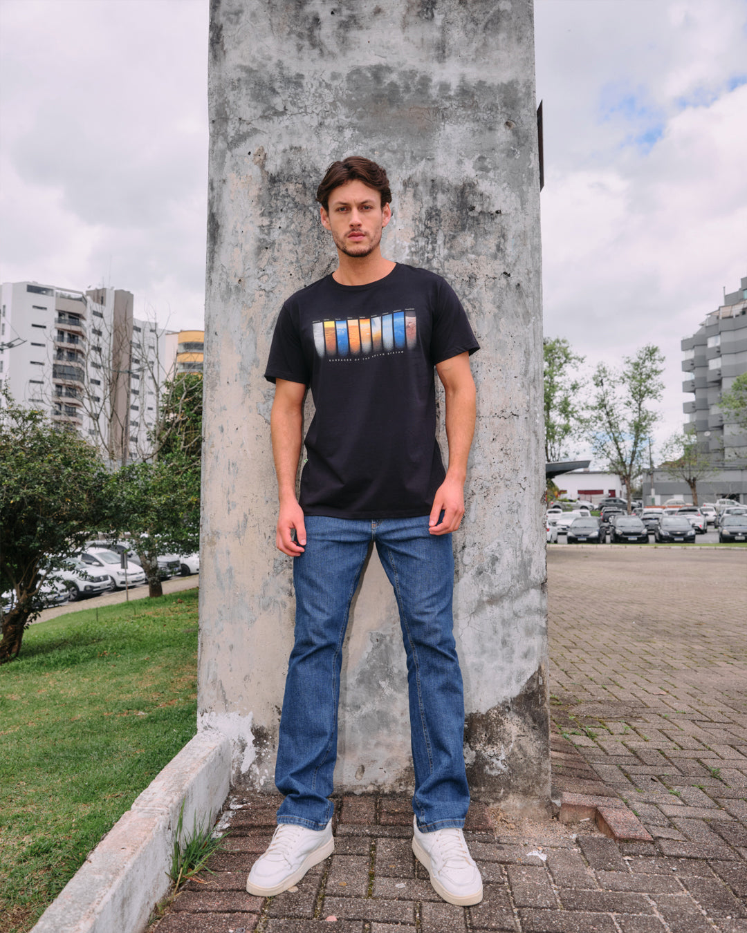 Camiseta Superfícies do Sistema Solar