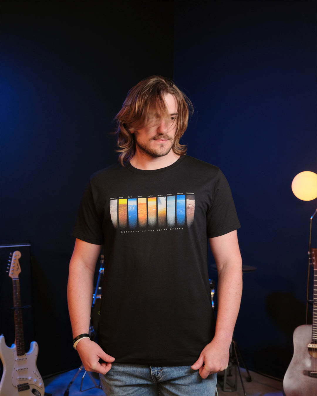 Camiseta Superfícies do Sistema Solar