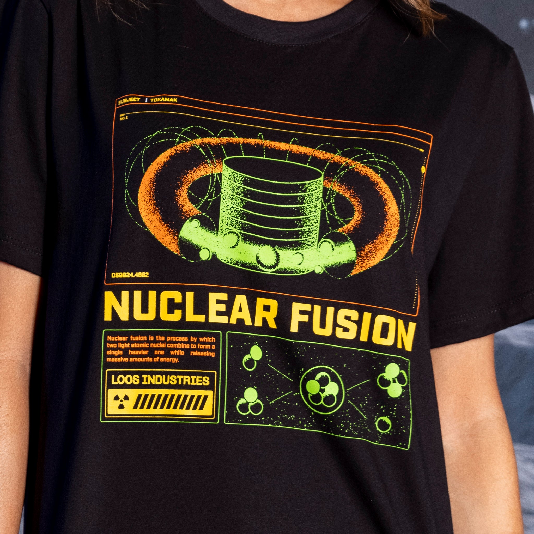 Camiseta Fusão Nuclear – Loos - Vista o Universo