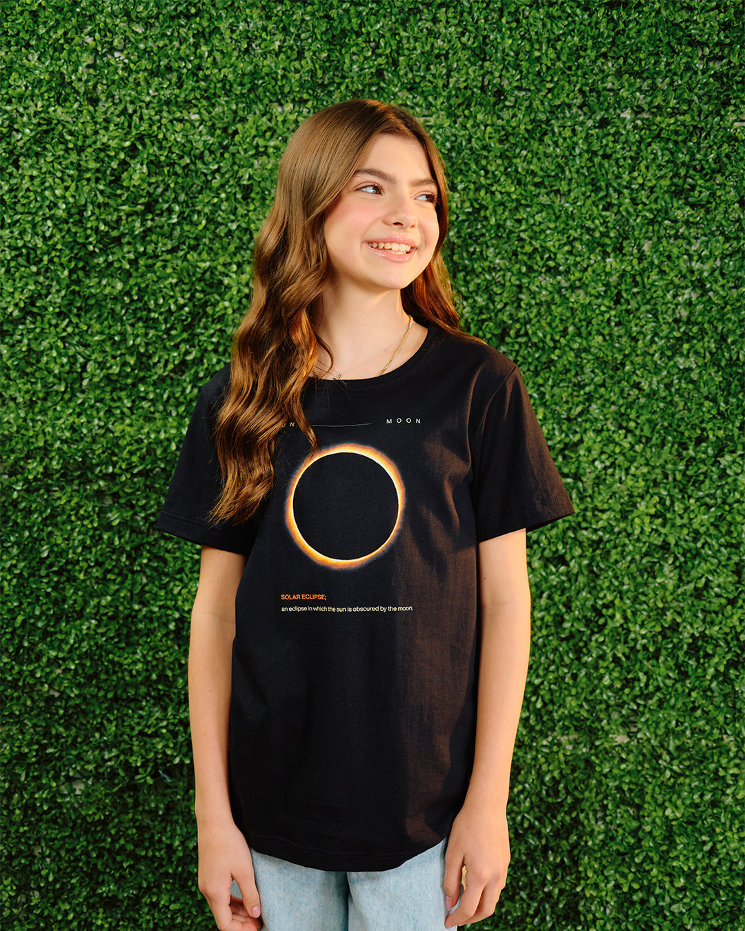 Camiseta Infantil Eclipse Solar
