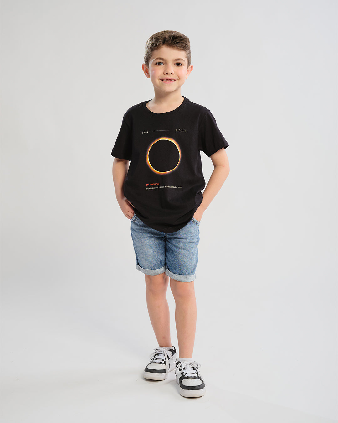 Camiseta Infantil Eclipse Solar