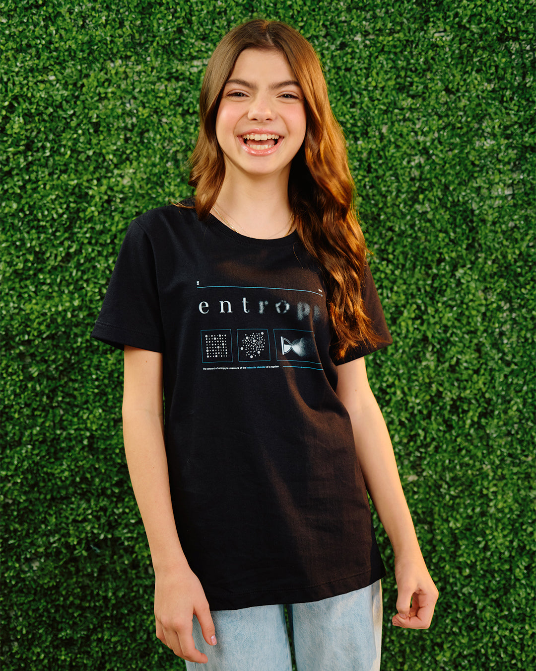 Camiseta Infantil Entropy – Loos - Vista o Universo