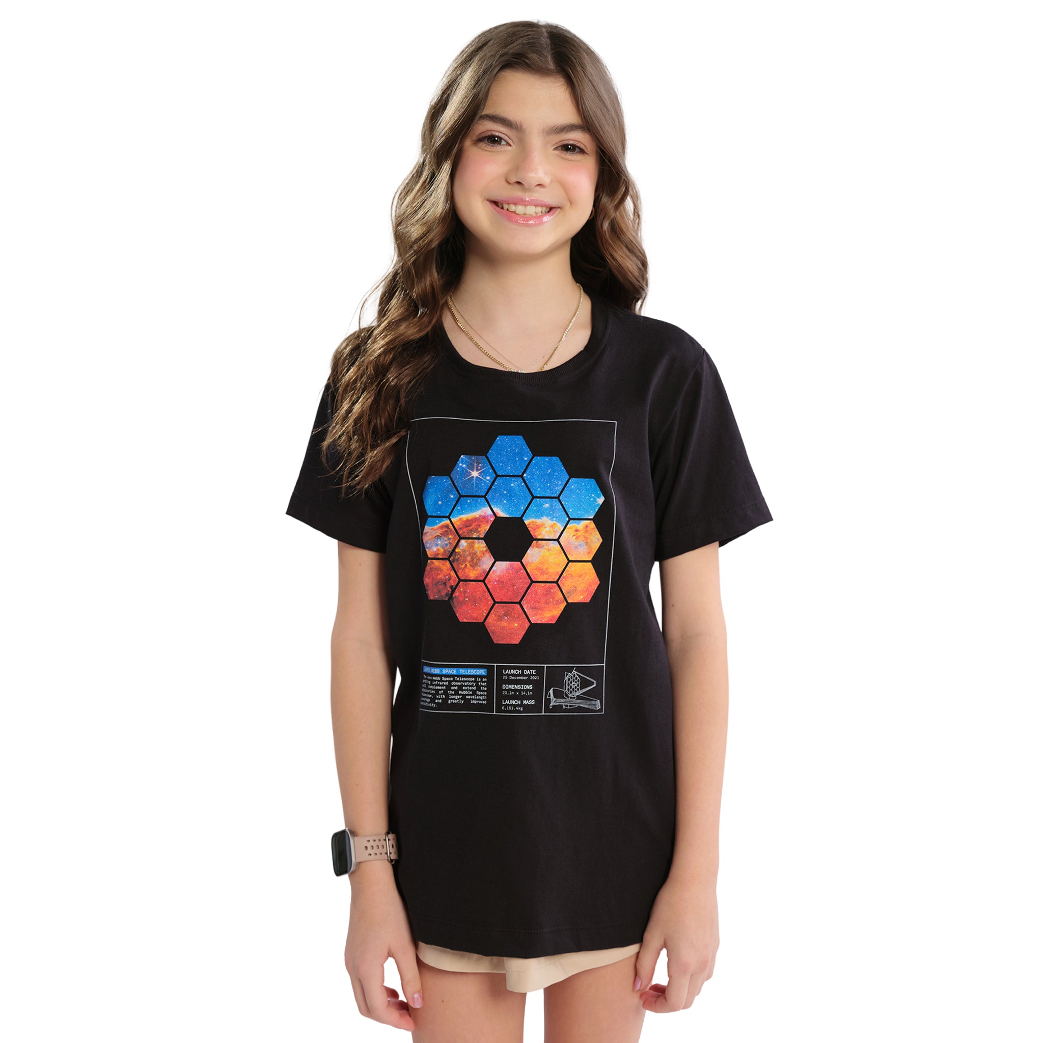 Camiseta Infantil James Webb