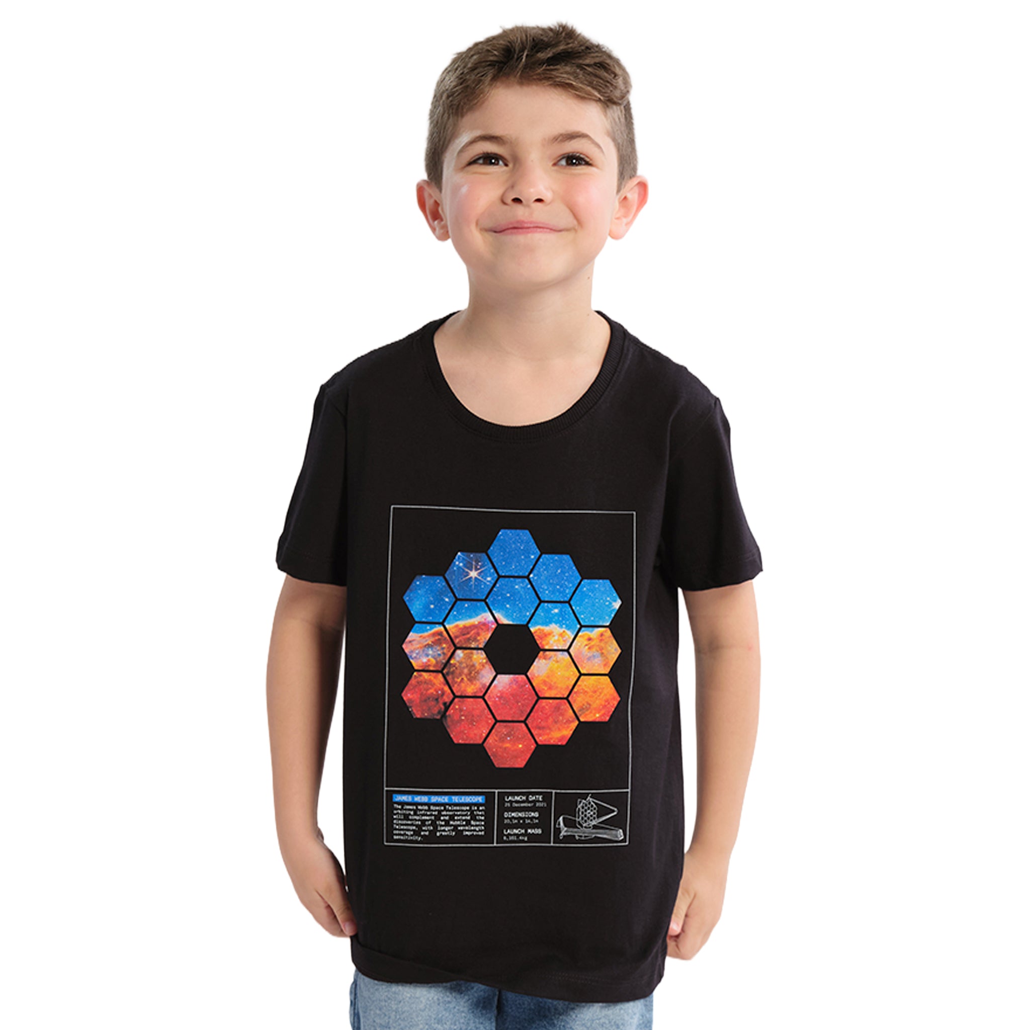 Camiseta Infantil James Webb