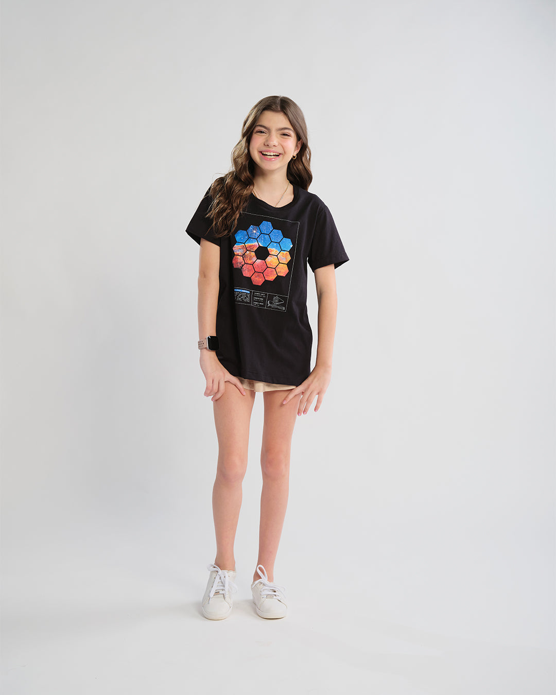 Camiseta Infantil James Webb