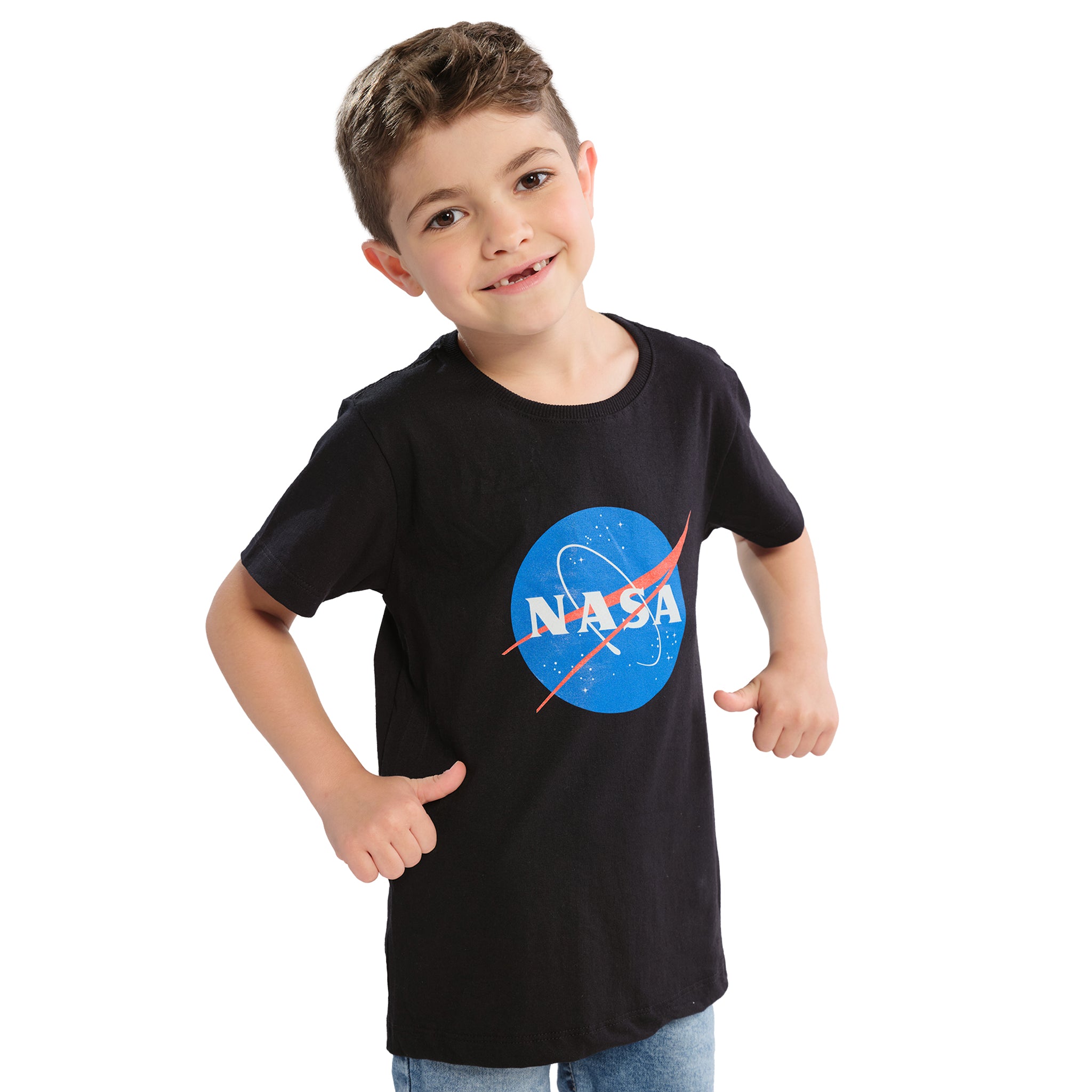 Camiseta Infantil Tema da NASA