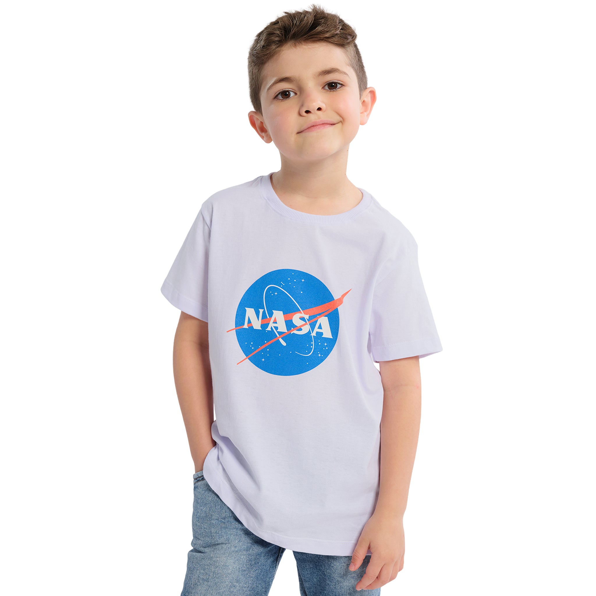 Camiseta Infantil Tema da NASA