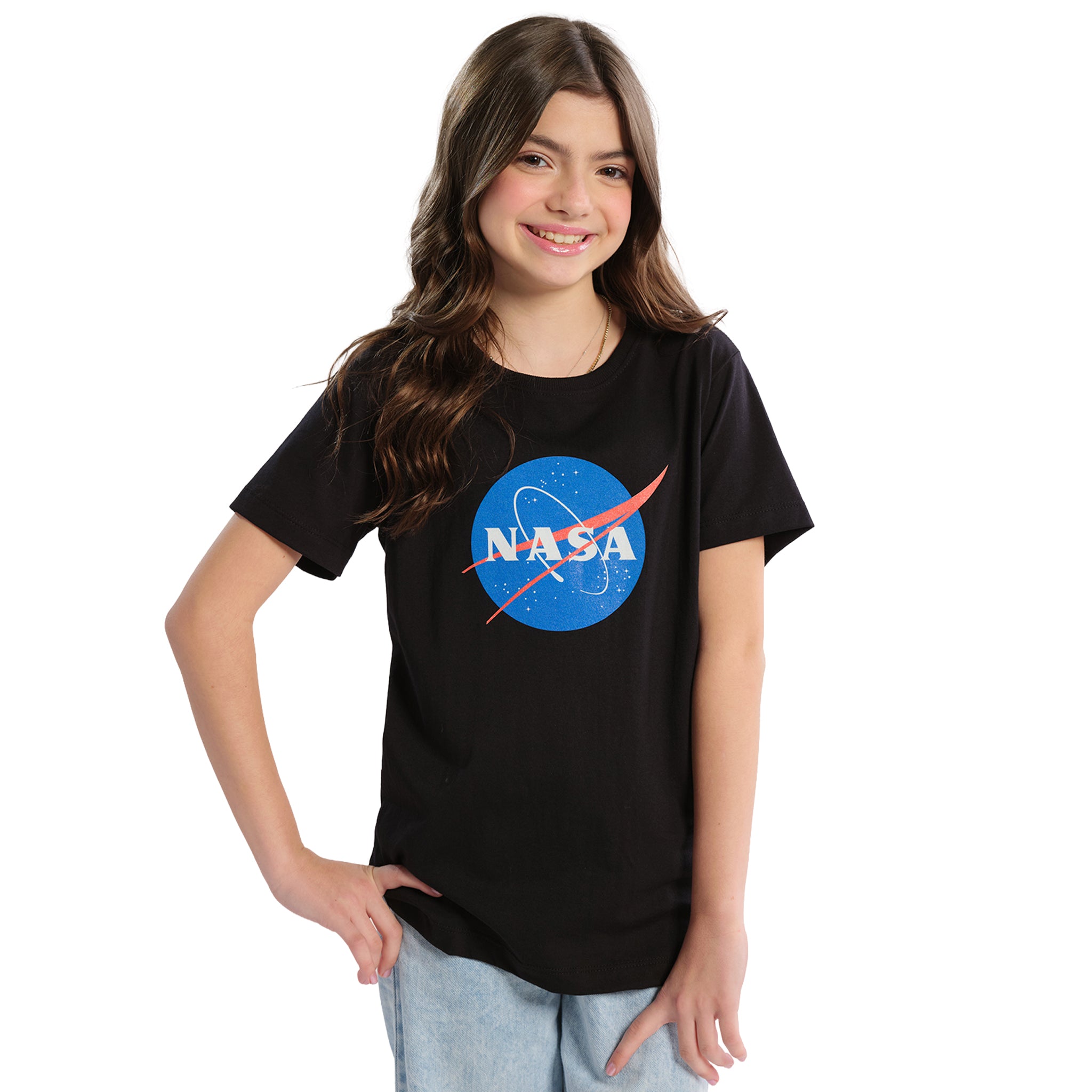 Camiseta Infantil Tema da NASA
