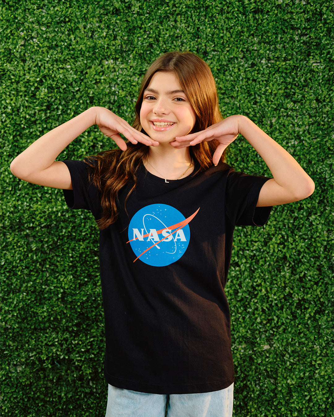 Camiseta Infantil Tema da NASA
