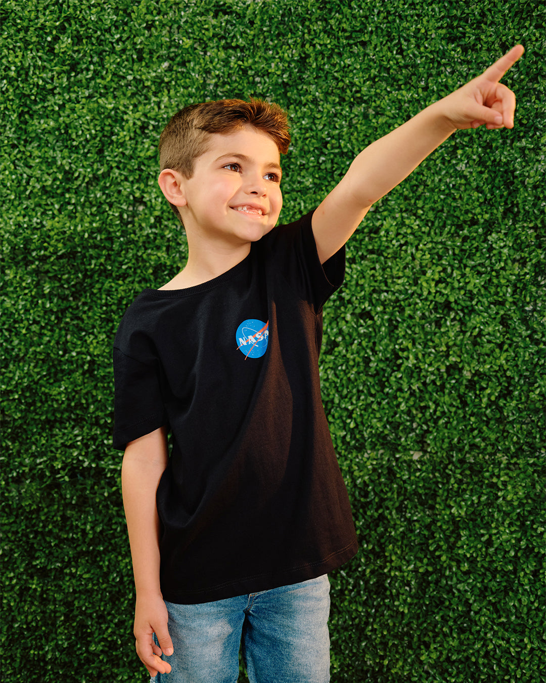 Camiseta Infantil Tema da NASA - Insignia