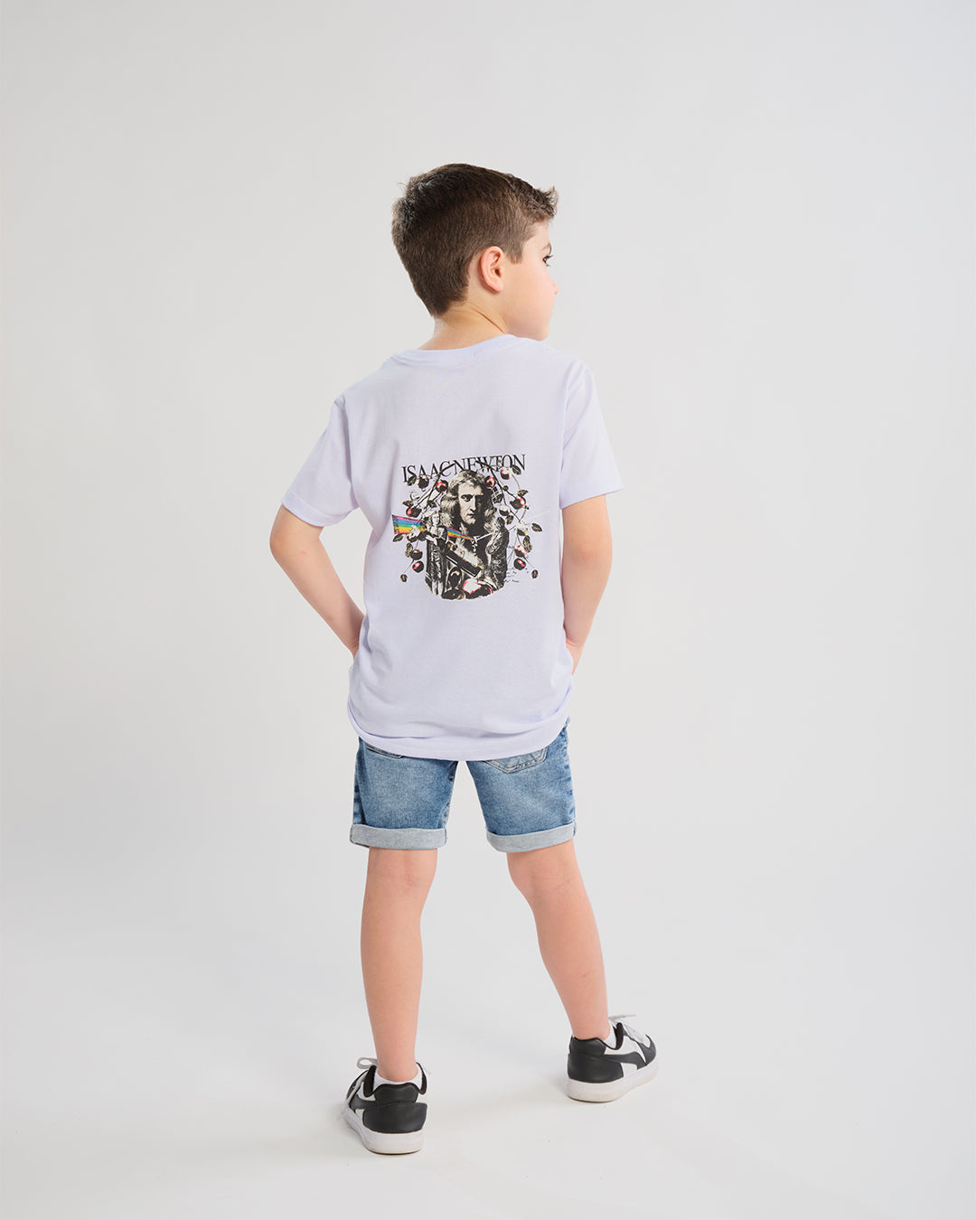 Camiseta Infantil Isaac Newton