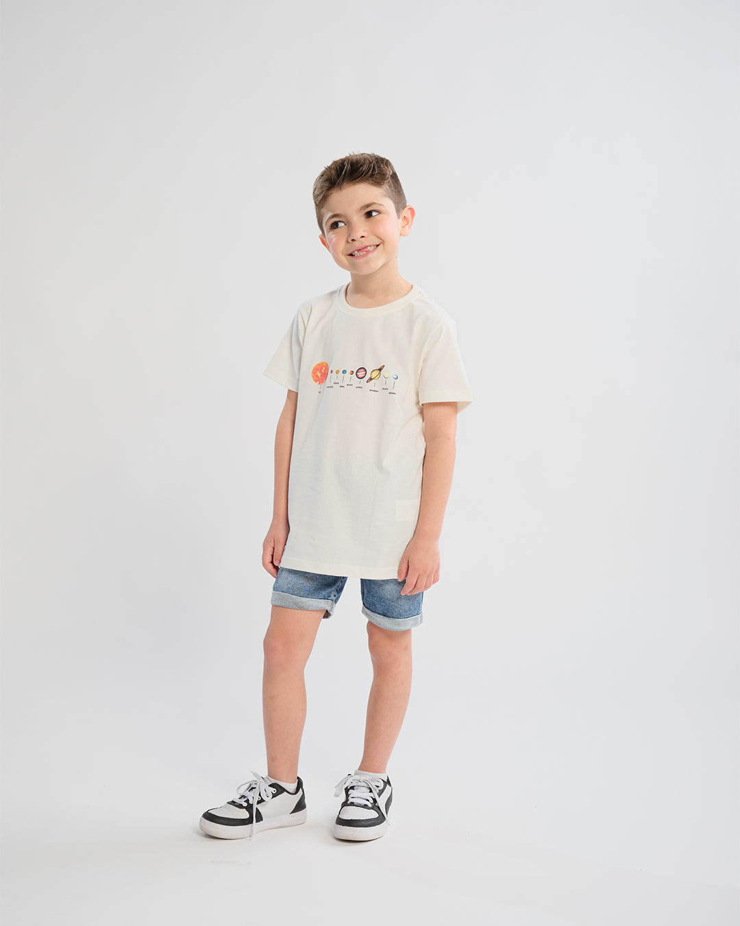 Camiseta Infantil Nosso Sistema Solar