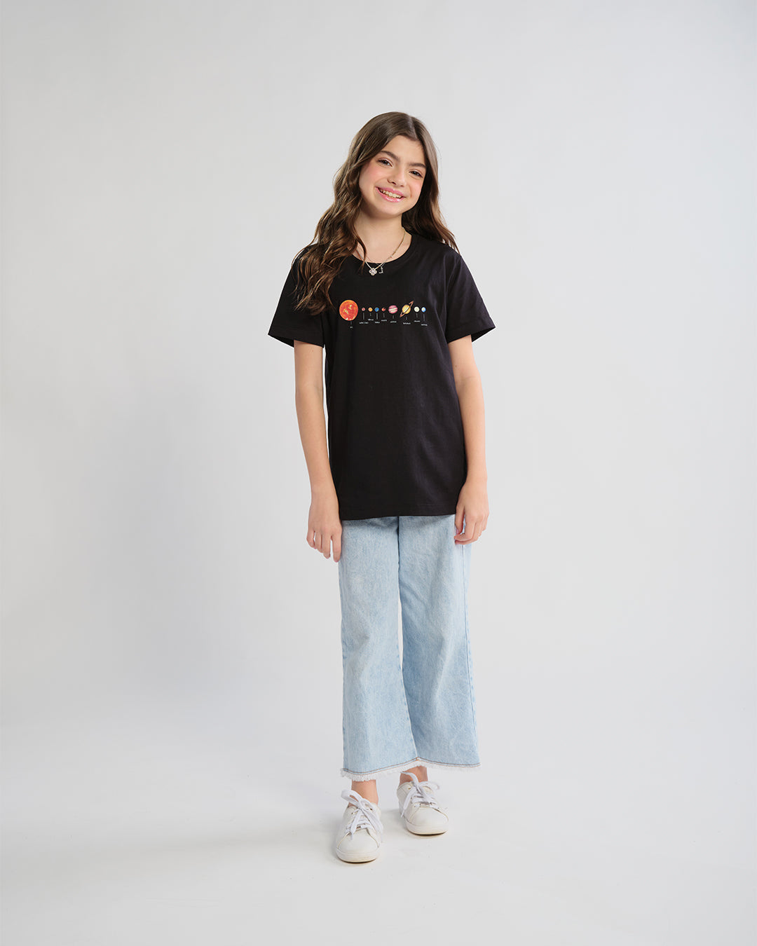 Camiseta Infantil Nosso Sistema Solar