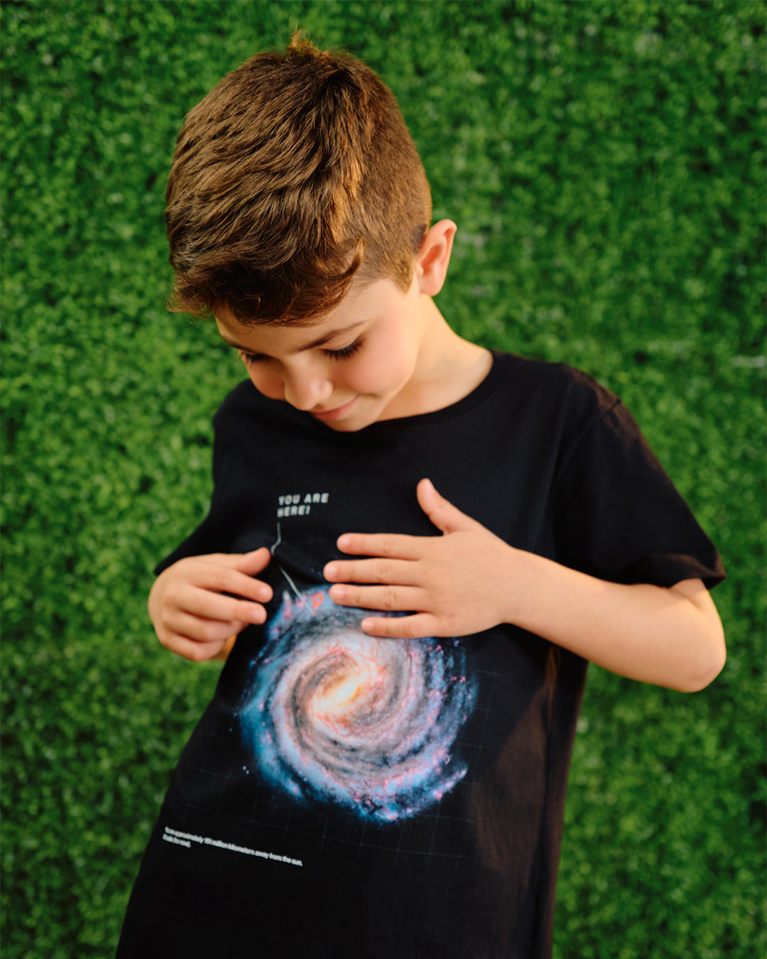 Camiseta Infantil You Are Here