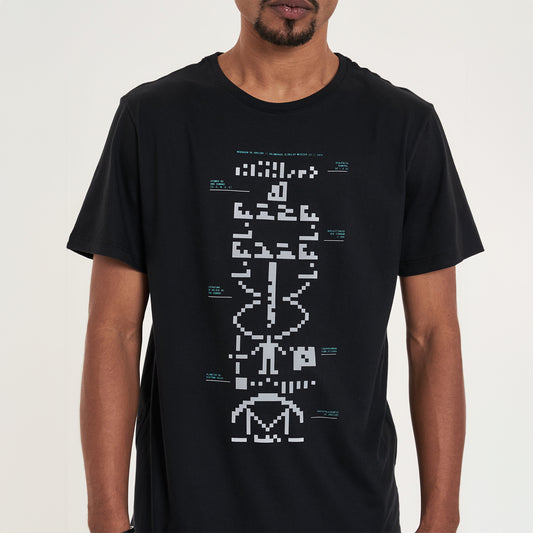 Camiseta Mensagem de Arecibo