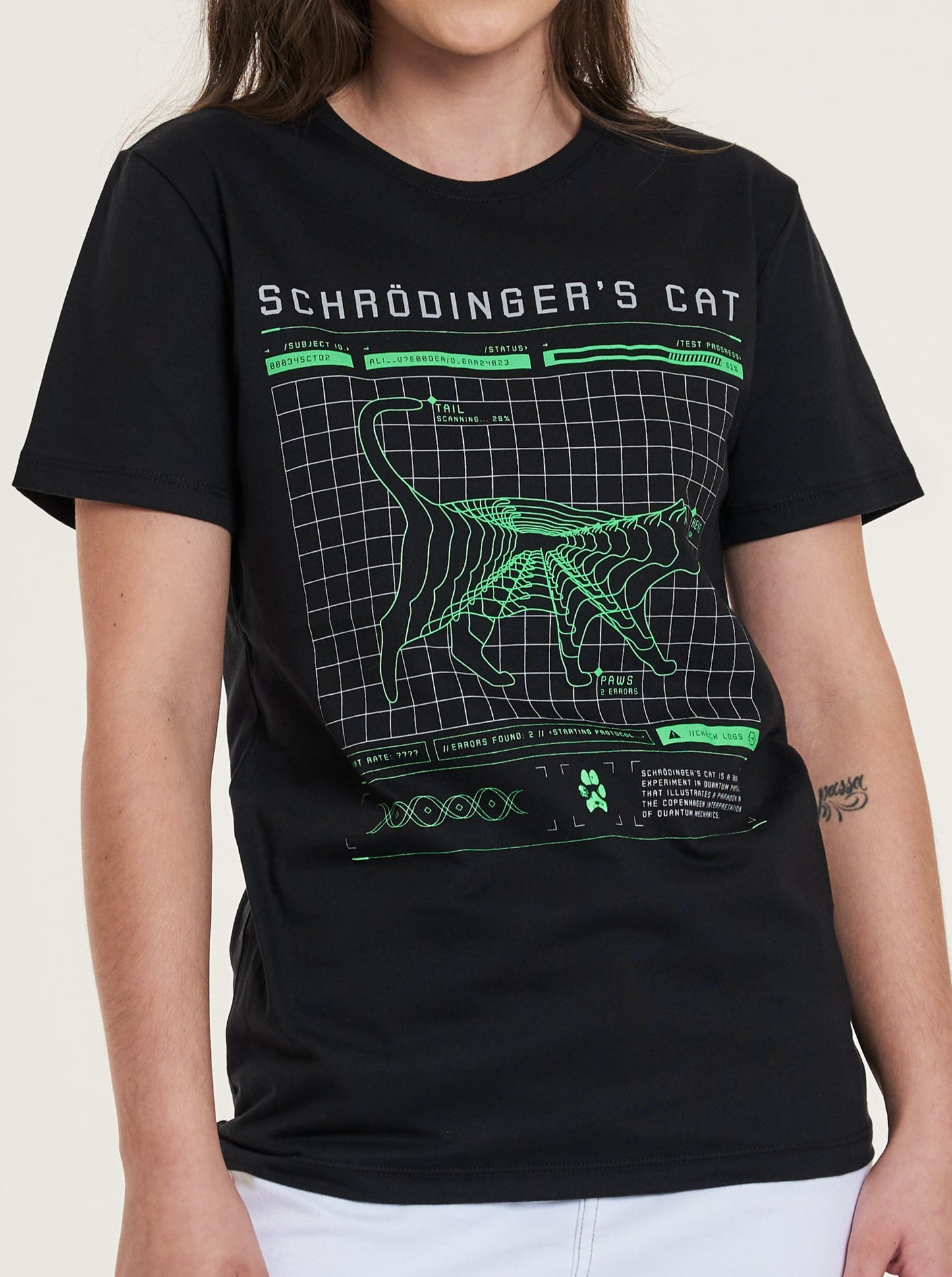 Camiseta Gato de Schrödinger